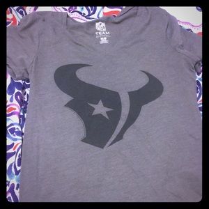 simple grey texans tshirt